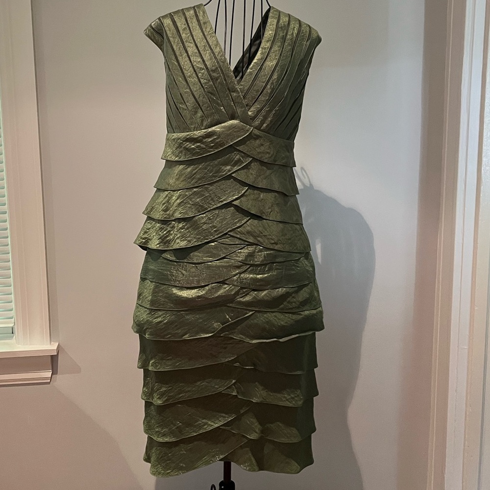 Iridescent Mermaid Green Two-piece dress